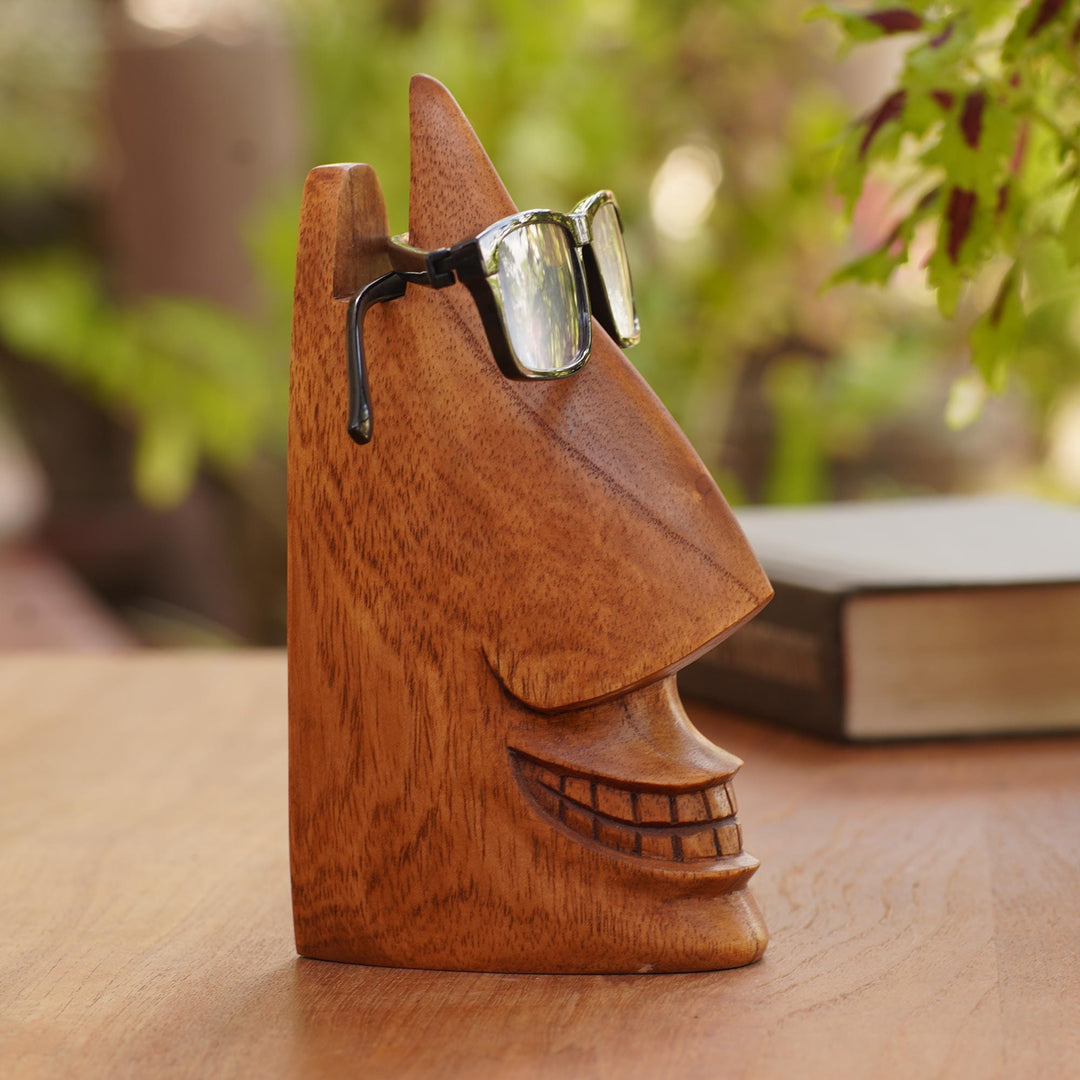 Hand Crafted Jempinis Wood Eyeglass Holder - Make a Spectacle