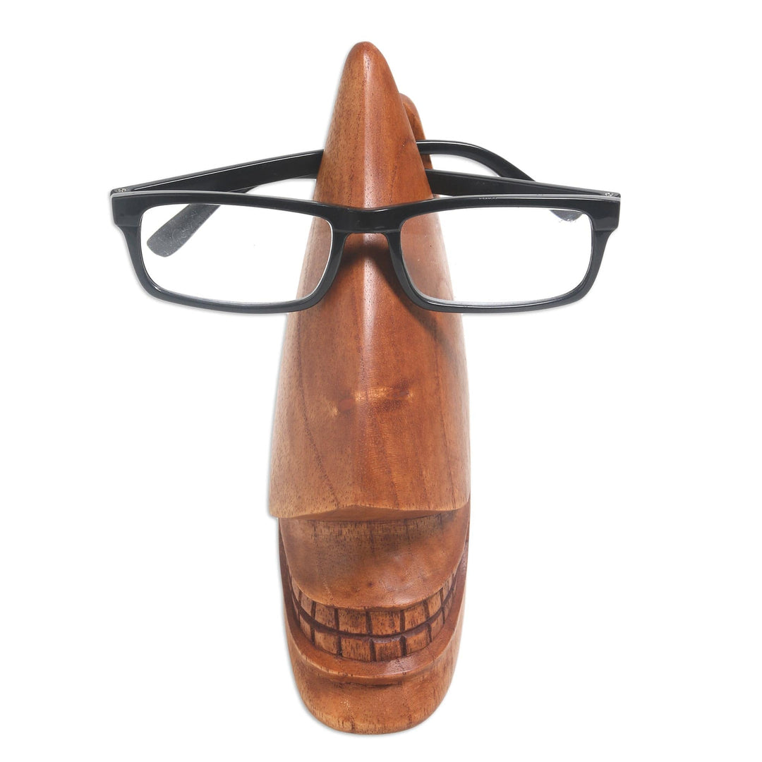 Hand Crafted Jempinis Wood Eyeglass Holder - Make a Spectacle