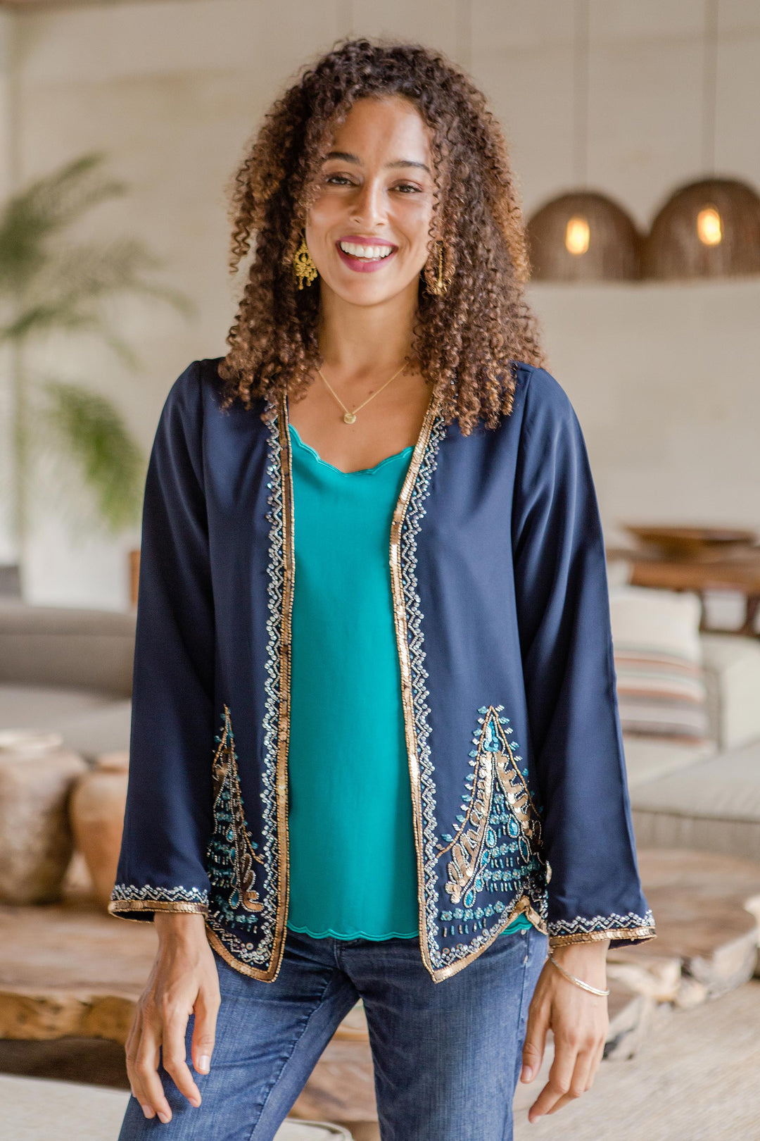 Glitz and Glamour in Blue