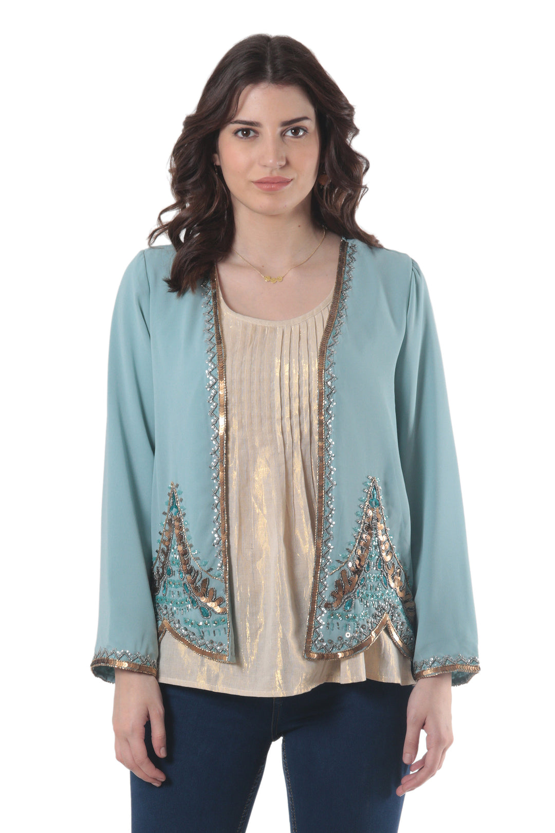 Glitz and Glamour in Aqua