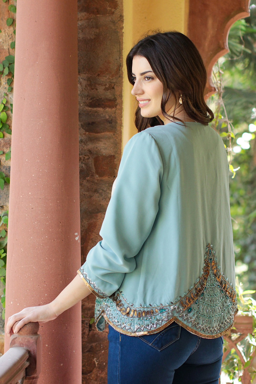 Glitz and Glamour in Aqua