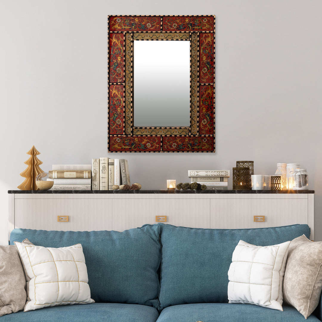 Red Peruvian Elegance