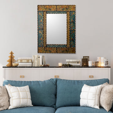 Golden Blue Elegance