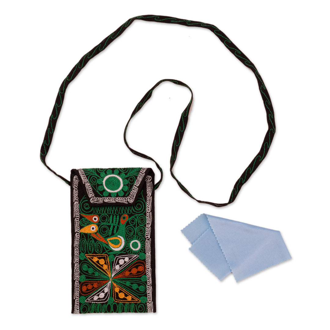 Eyeglass Holder with Peruvian Colonial Era Inspire Designs - Colonial Arequipa