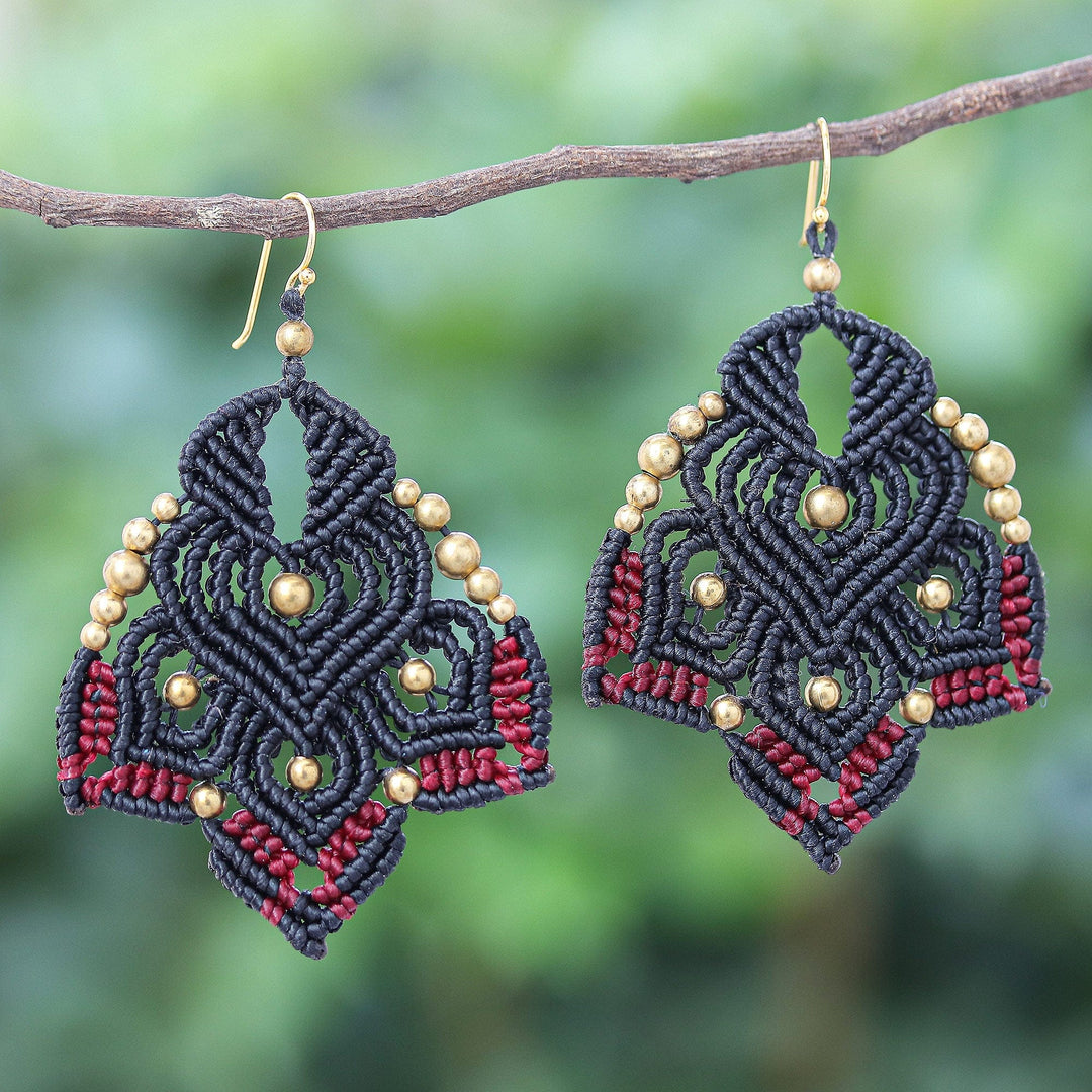 Boho Daisy in Black