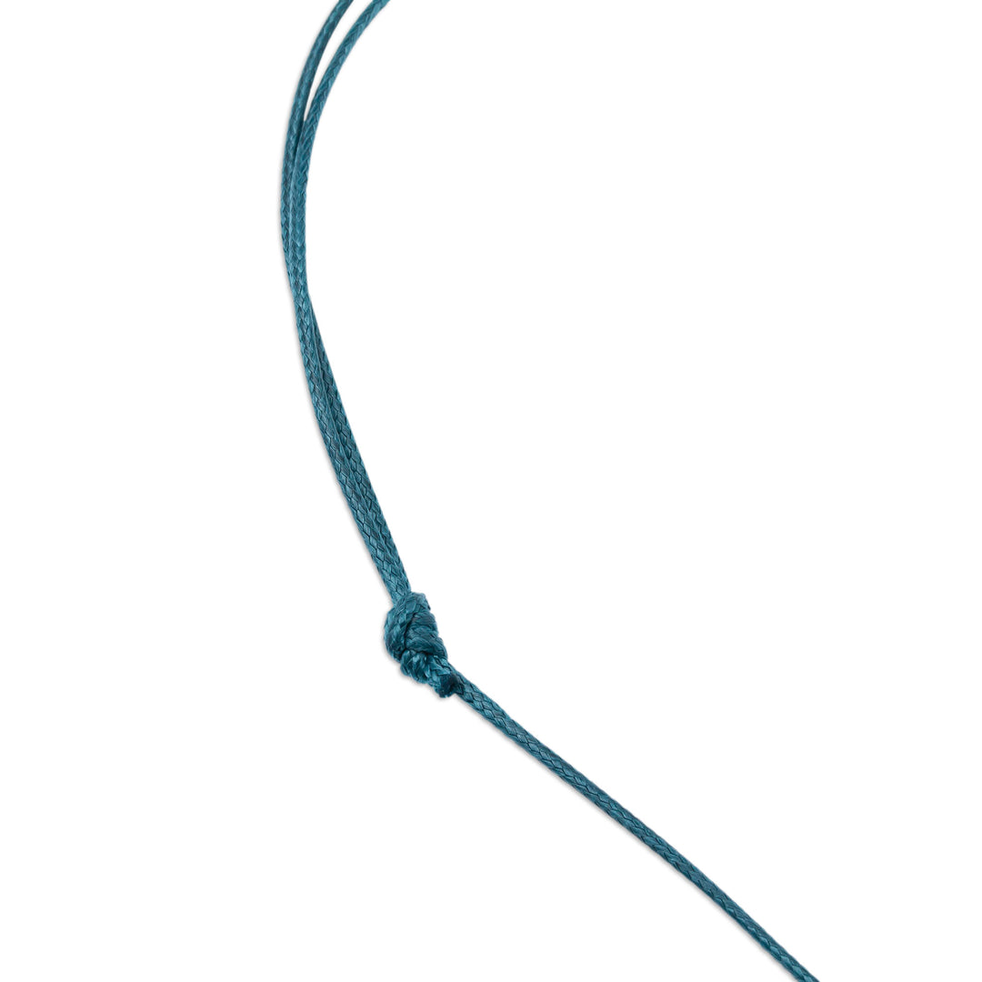 Hand Painted Heart Shaped Hummingbird Pendant Necklace - Framed Hummingbird Heart