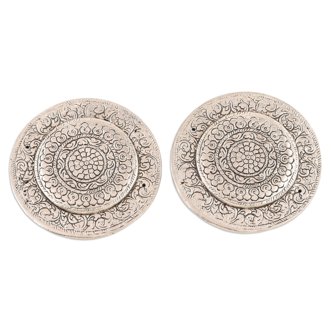 Mosaic Motif Incense Holders (Pair) - Haryana Om