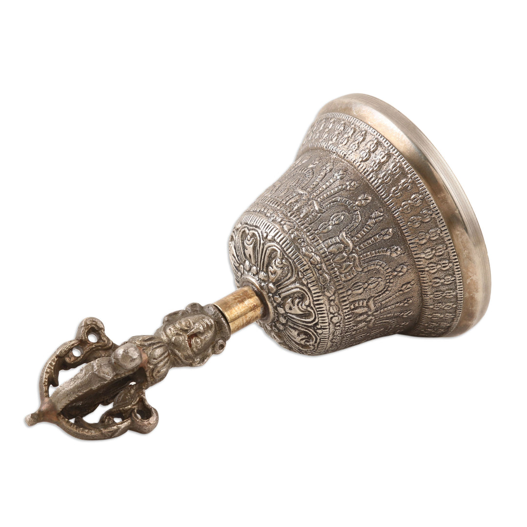 Handmade Decorative Brass Bell from India - Ring True