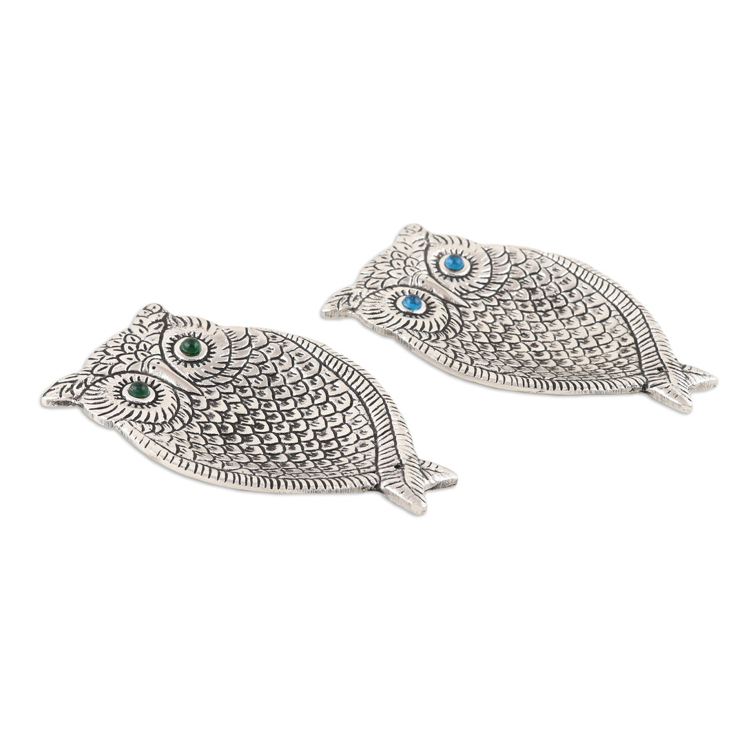 Aluminum Incense Holders with Owl Design - Wise Owl