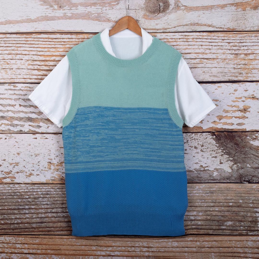 Mint and Blue