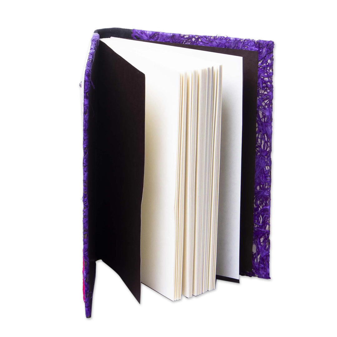 Handmade Journal from Mexico - Moon and Stars