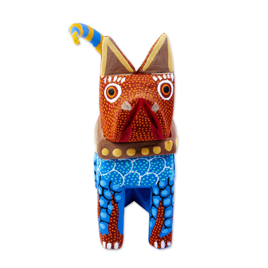 Artisan Handcrafted Dog Alebrije - Spike