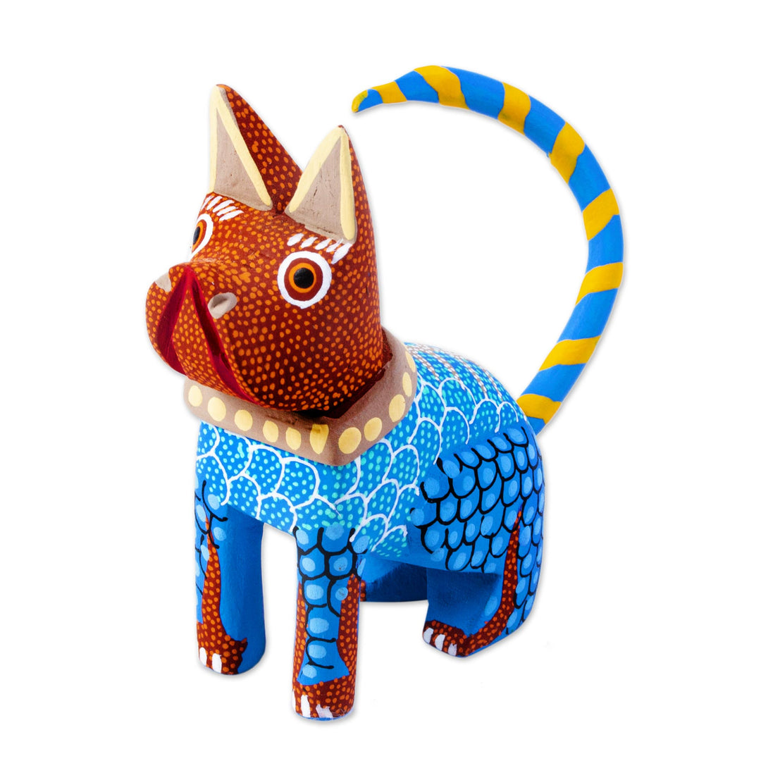 Artisan Handcrafted Dog Alebrije - Spike