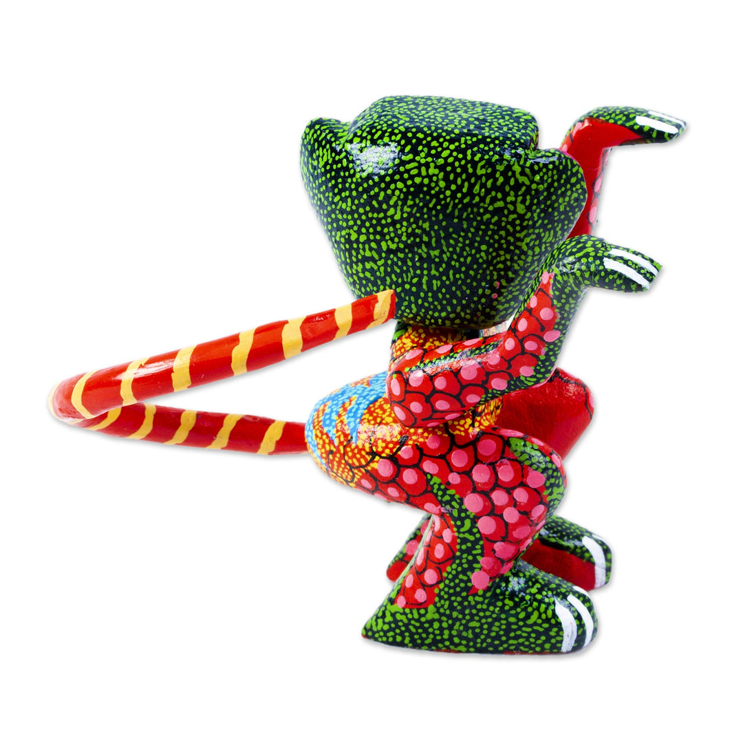 Handmade Animal Alebrije Figurine - Crazy Monkey