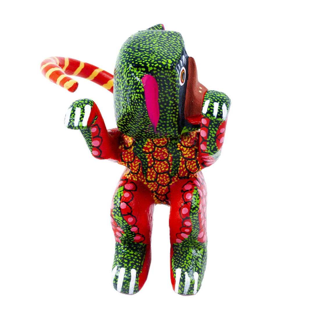 Handmade Animal Alebrije Figurine - Crazy Monkey