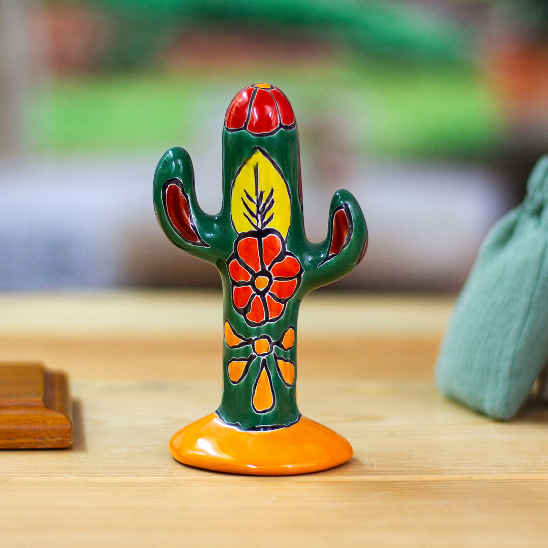 Talavera Cactus
