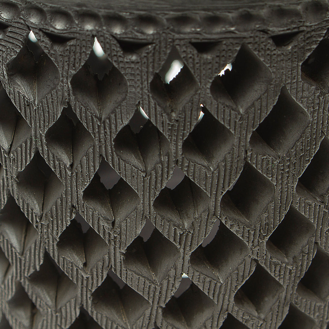 Unique Barro Negro Decorative Vase - San Bartolo Breeze