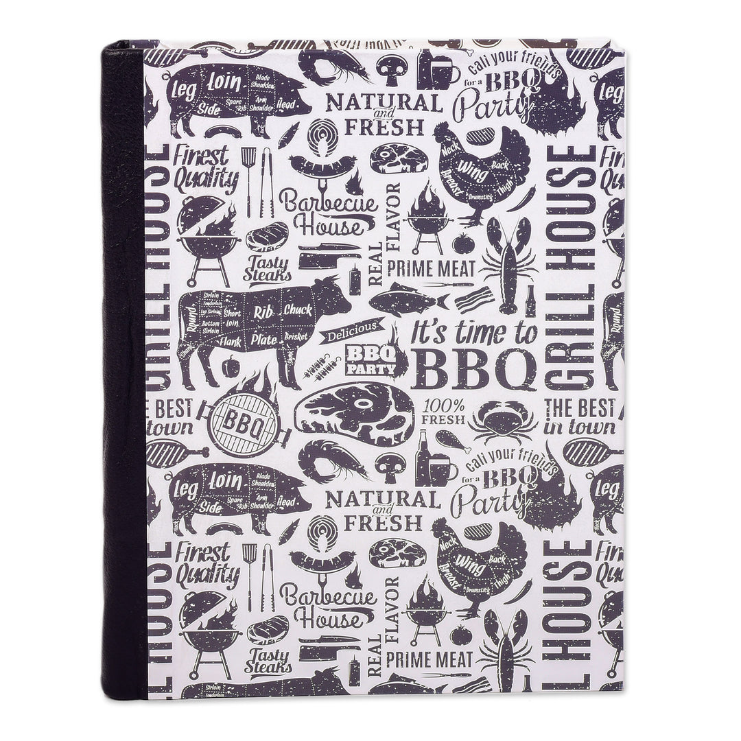 Artisan Crafted Journal from Mexico - Barbecue Time