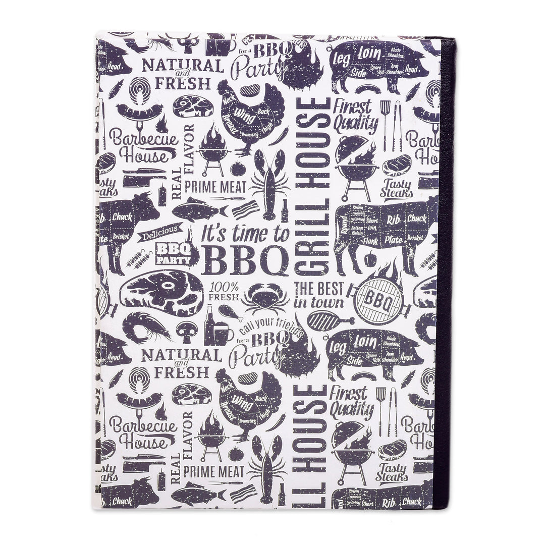 Artisan Crafted Journal from Mexico - Barbecue Time