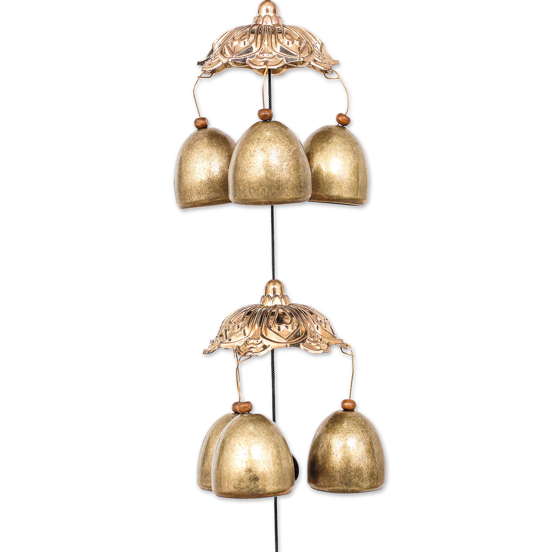 Fish Themed Wind Chime Made from Aluminum and Brass - Rebirth Bells