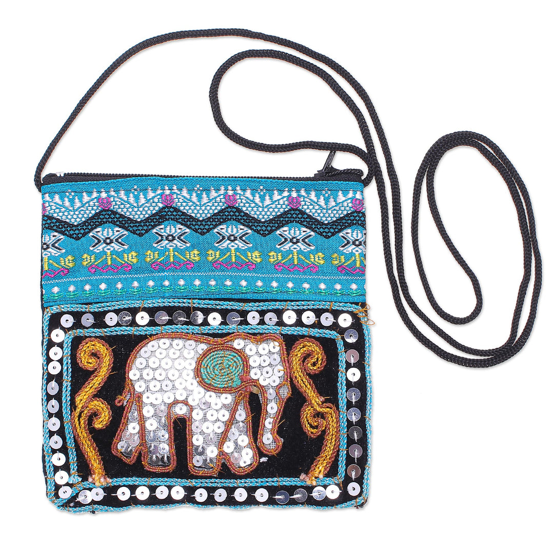 Small Handcrafted Sling from Thailand - Elephant Chic