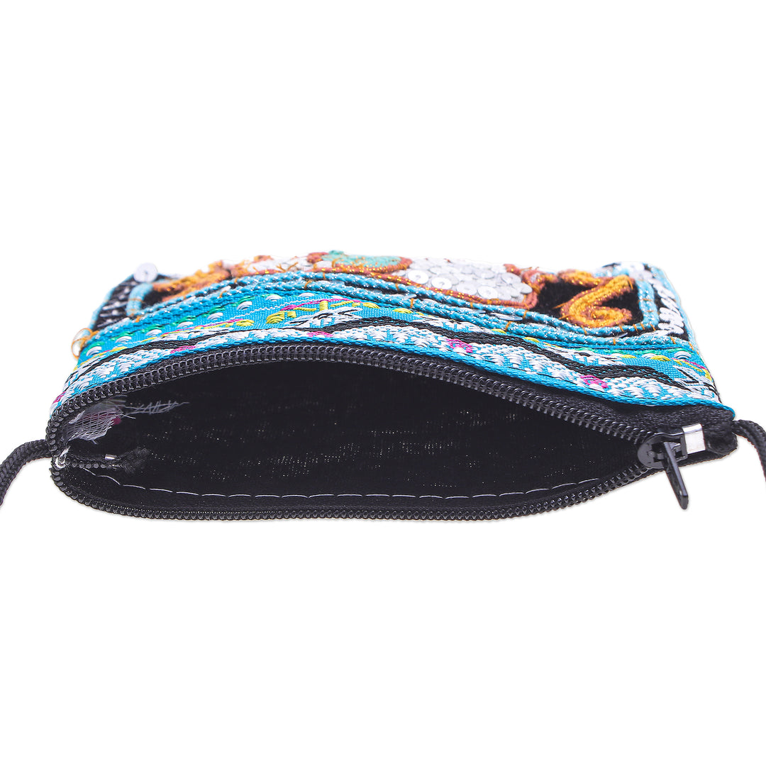 Small Handcrafted Sling from Thailand - Elephant Chic