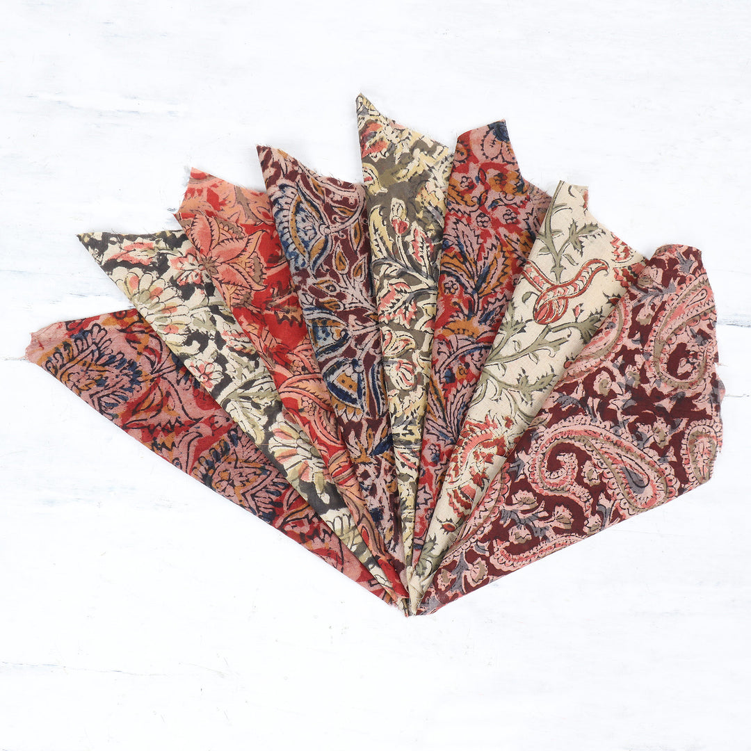 Block-Printed Cotton Travel Bag - Travel Ecstasy