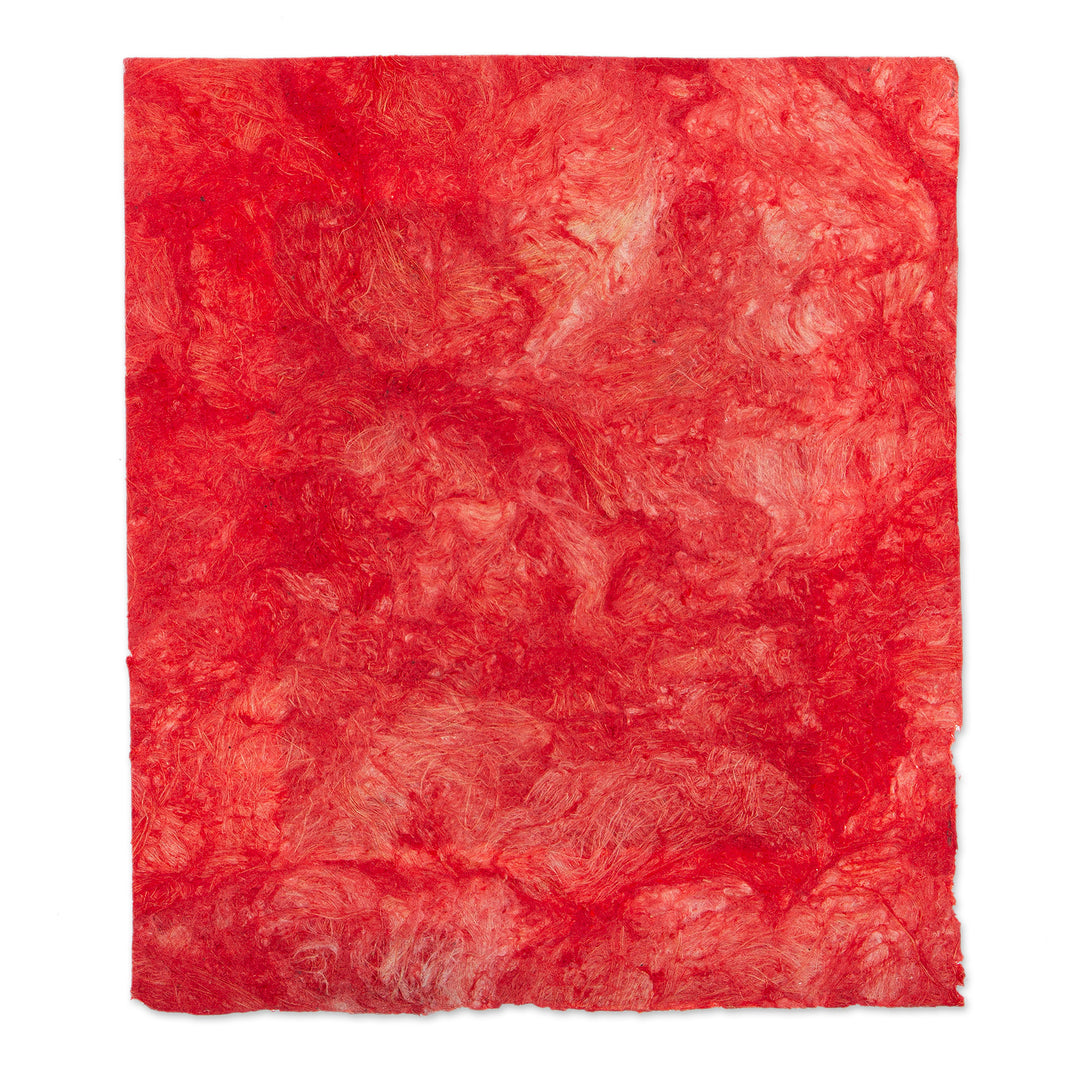 Relief Engraving Aluminum Greeting Card with Paper Frame - Mighty Frog