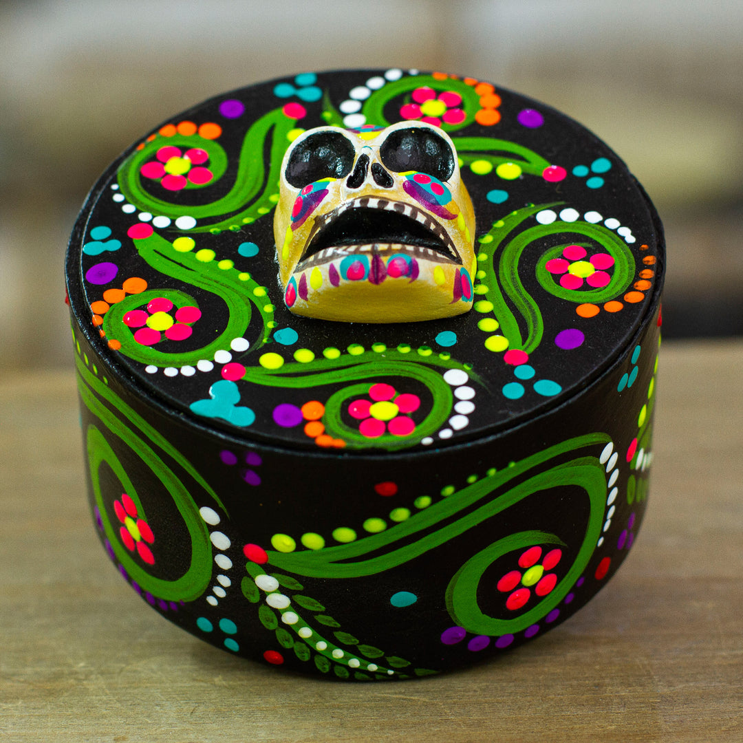 Skull in Black