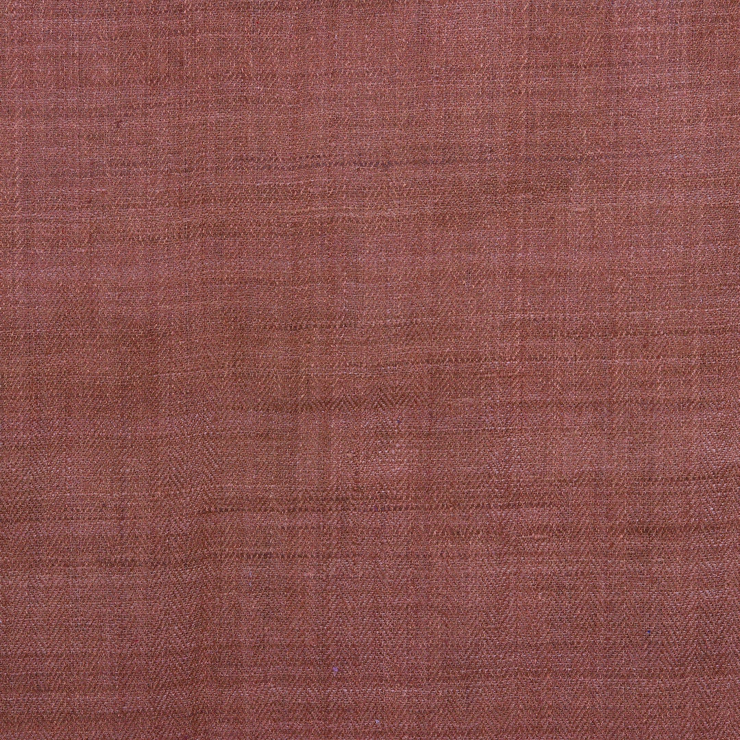 Brown 100% Silk Throw Blanket Hand-Woven in India - Raisin Charm