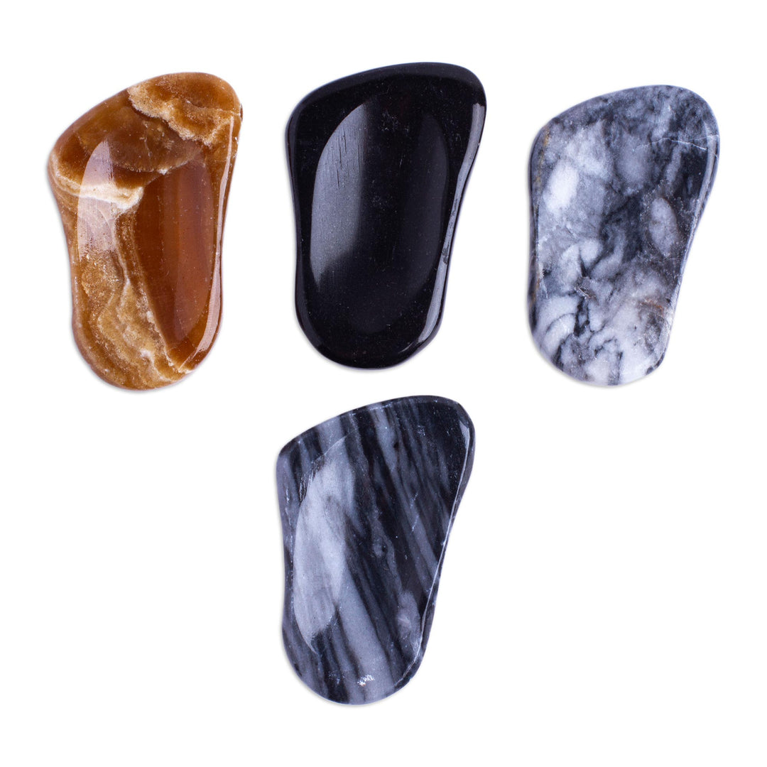 Stones for Stress-Relieving Handcrafted (Pair) - Stability Amulet