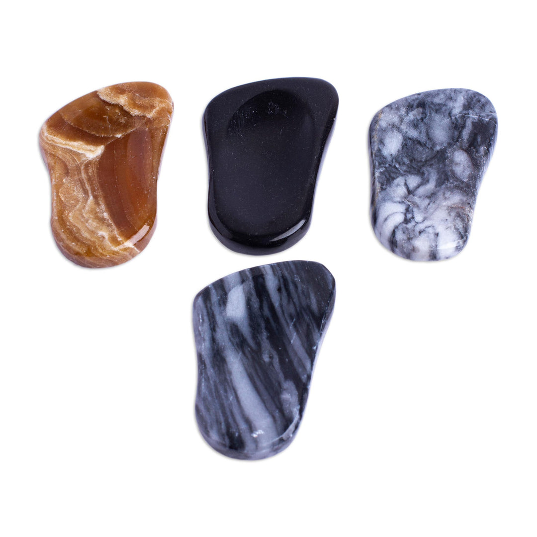 Stones for Stress-Relieving Handcrafted (Pair) - Stability Amulet