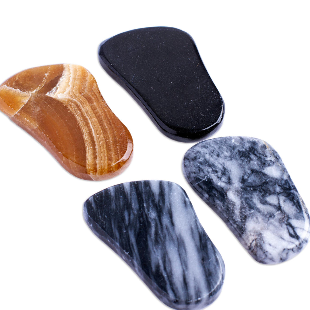 Stones for Stress-Relieving Handcrafted (Pair) - Stability Amulet