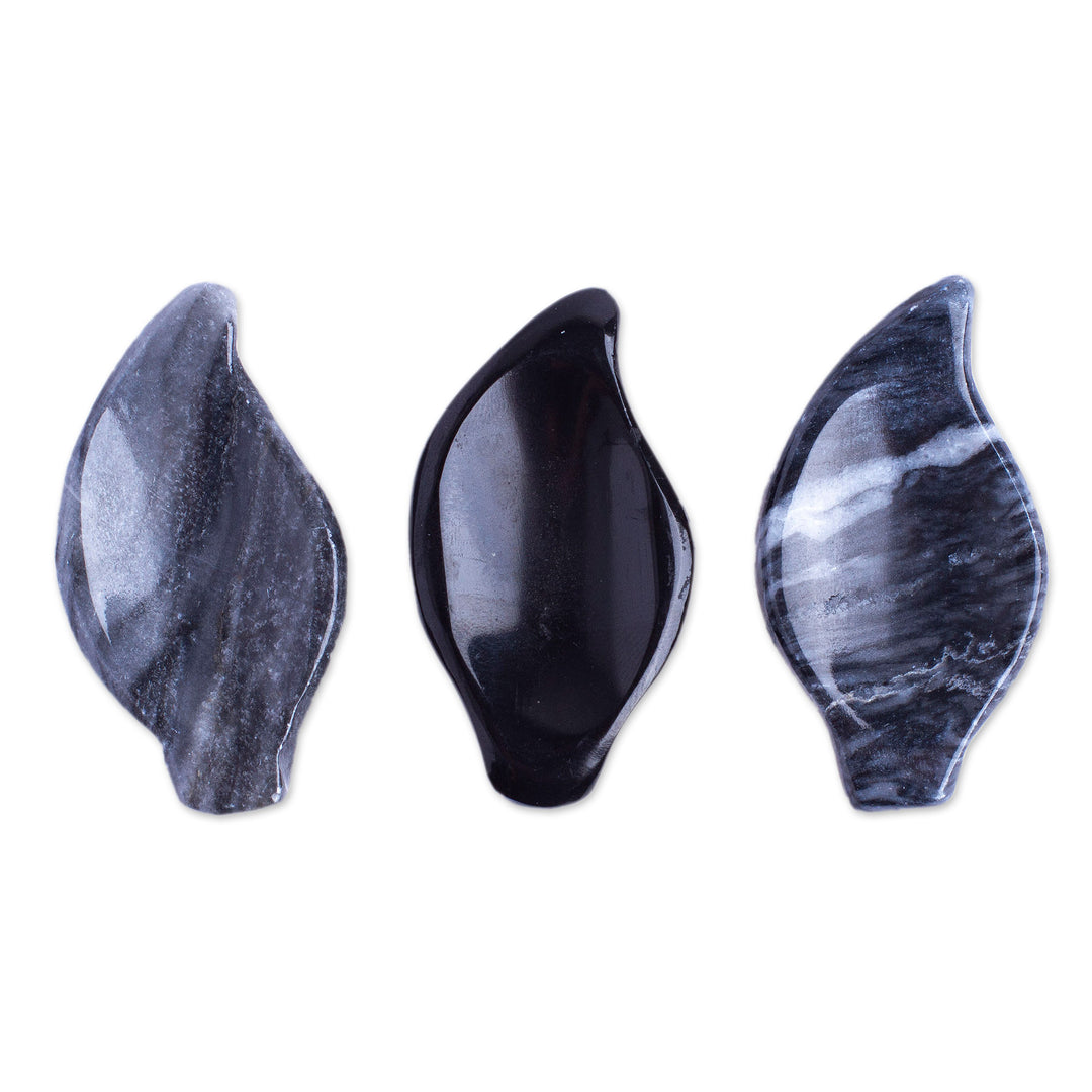 White Marble Stone Handcrafted in Mexico - Purity Amulet