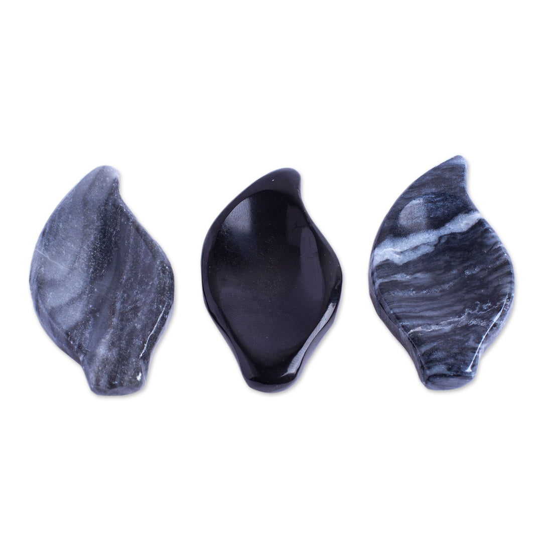 White Marble Stone Handcrafted in Mexico - Purity Amulet