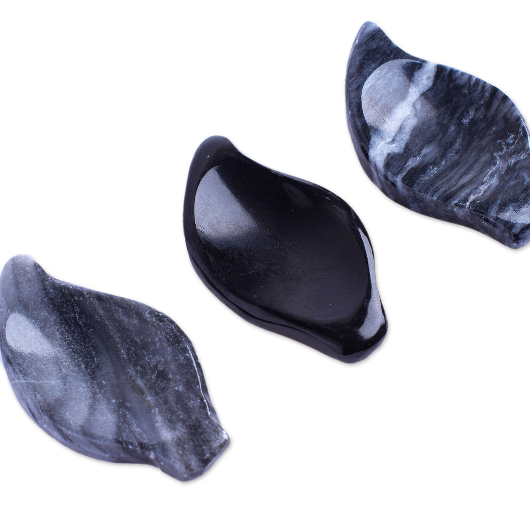 White Marble Stone Handcrafted in Mexico - Purity Amulet