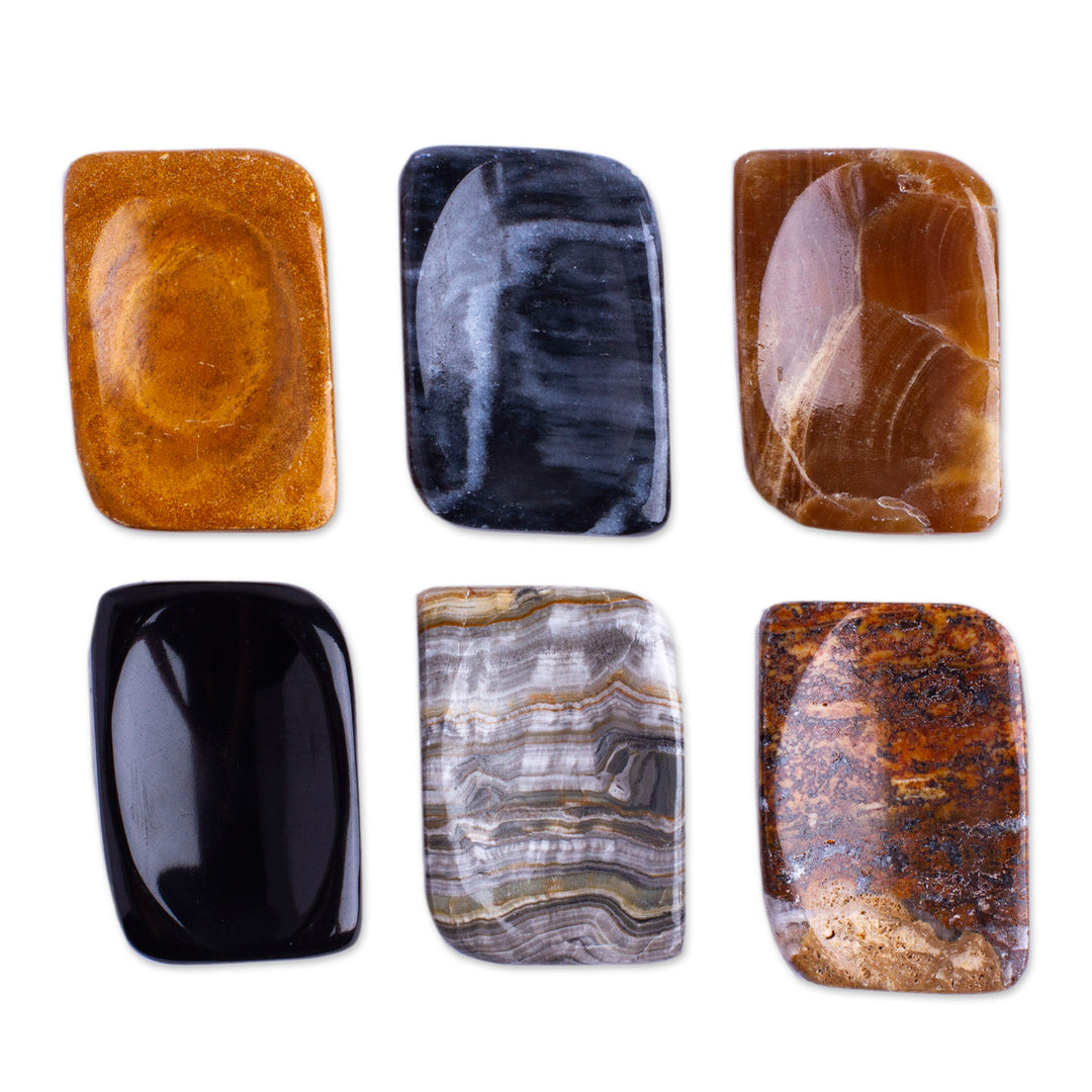 Handcrafted Stone Amulets from Mexico (Pair) - Ability Amulet