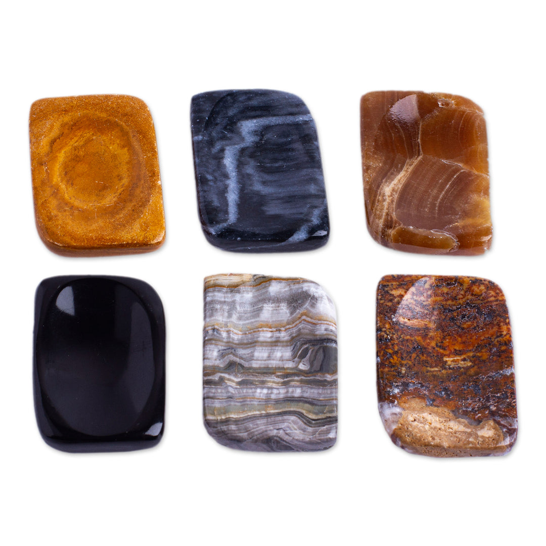 Handcrafted Stone Amulets from Mexico (Pair) - Ability Amulet