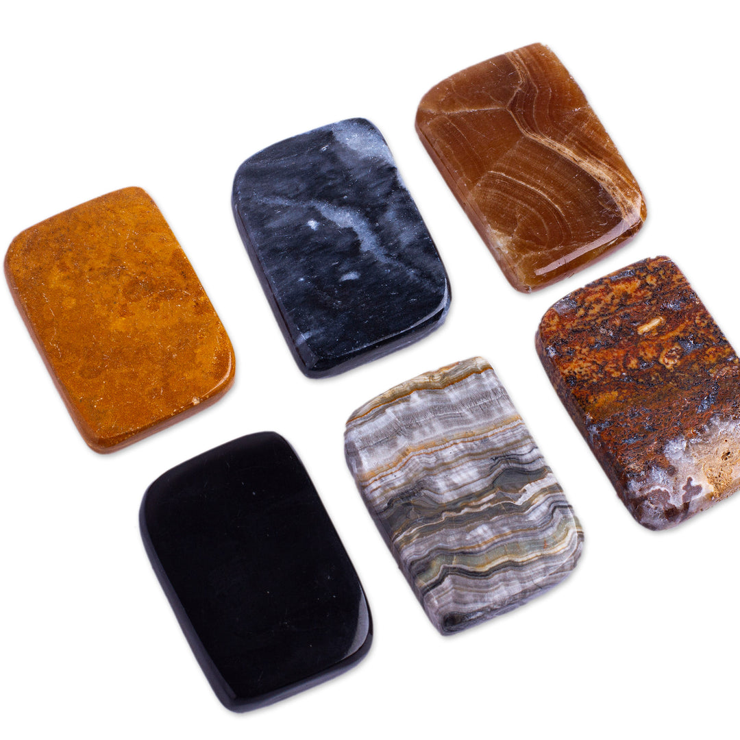 Handcrafted Stone Amulets from Mexico (Pair) - Ability Amulet