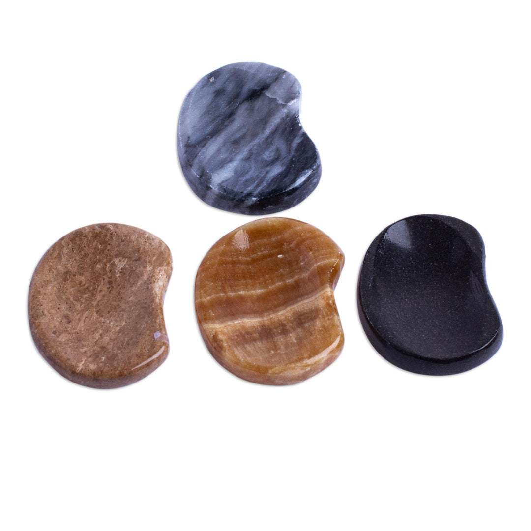 Handcrafted Stress Relief Stones (Pair) - Growth Amulet