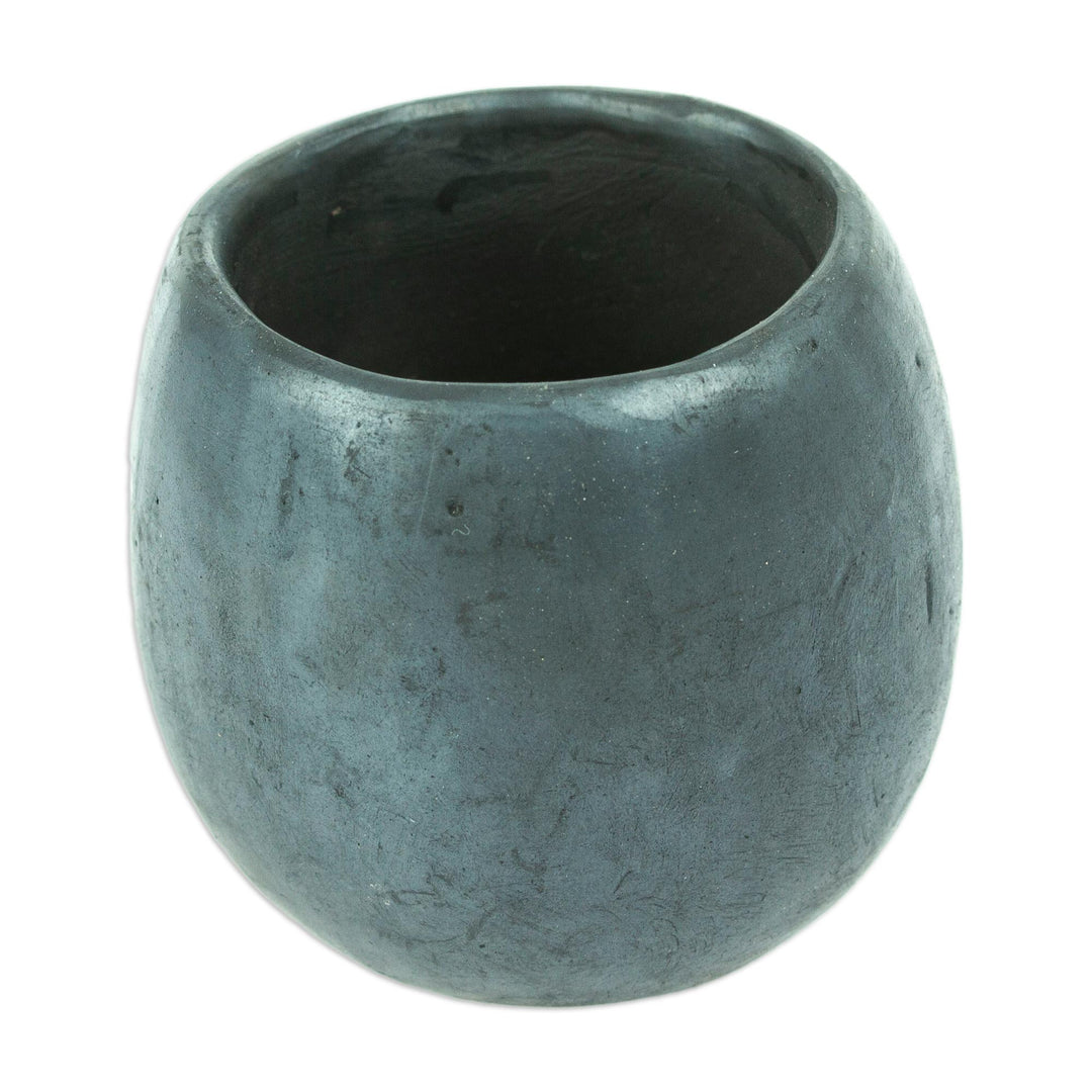 Mexican Handcrafted Barro Negro Shot Glass - Little Folk Barrel