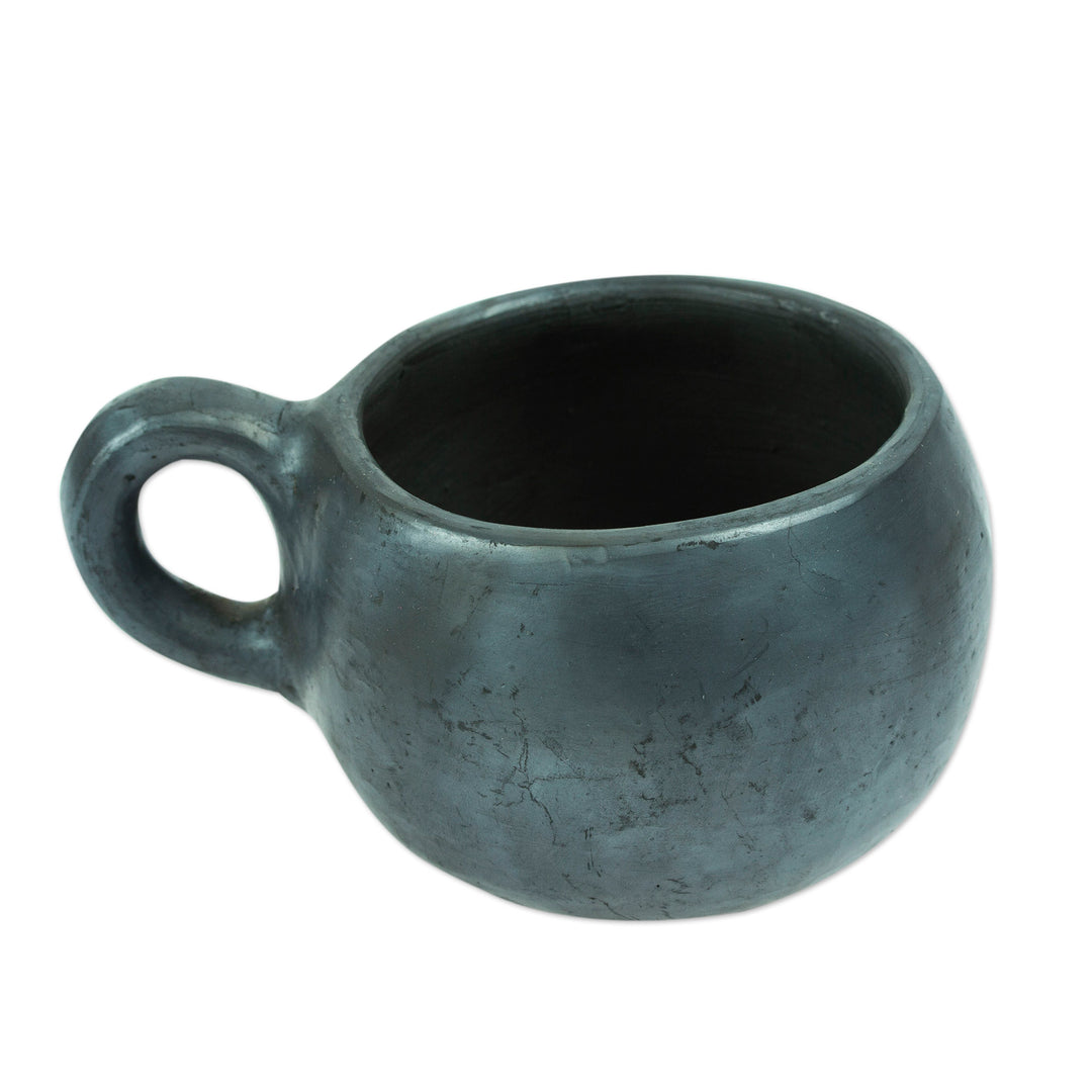 Mexican Handcrafted Barro Negro Mug - Warm Tradition