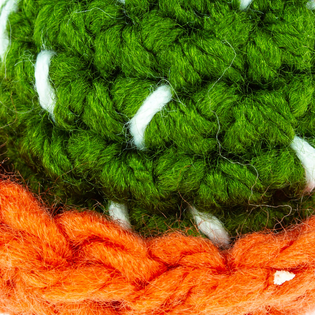 Cactus Crocheted Charm for Handbags Handmade in Mexico - Cute Cactus