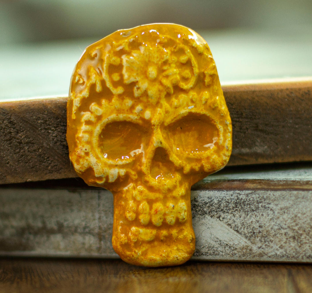 Skull in Honey