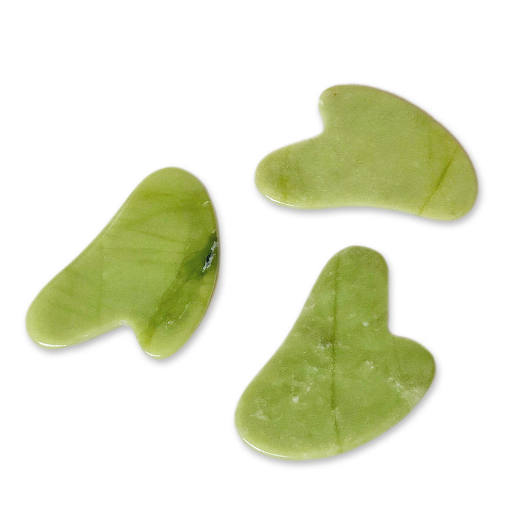 Natural Jade Stone Facial Massage Tool - Jade Gua Sha