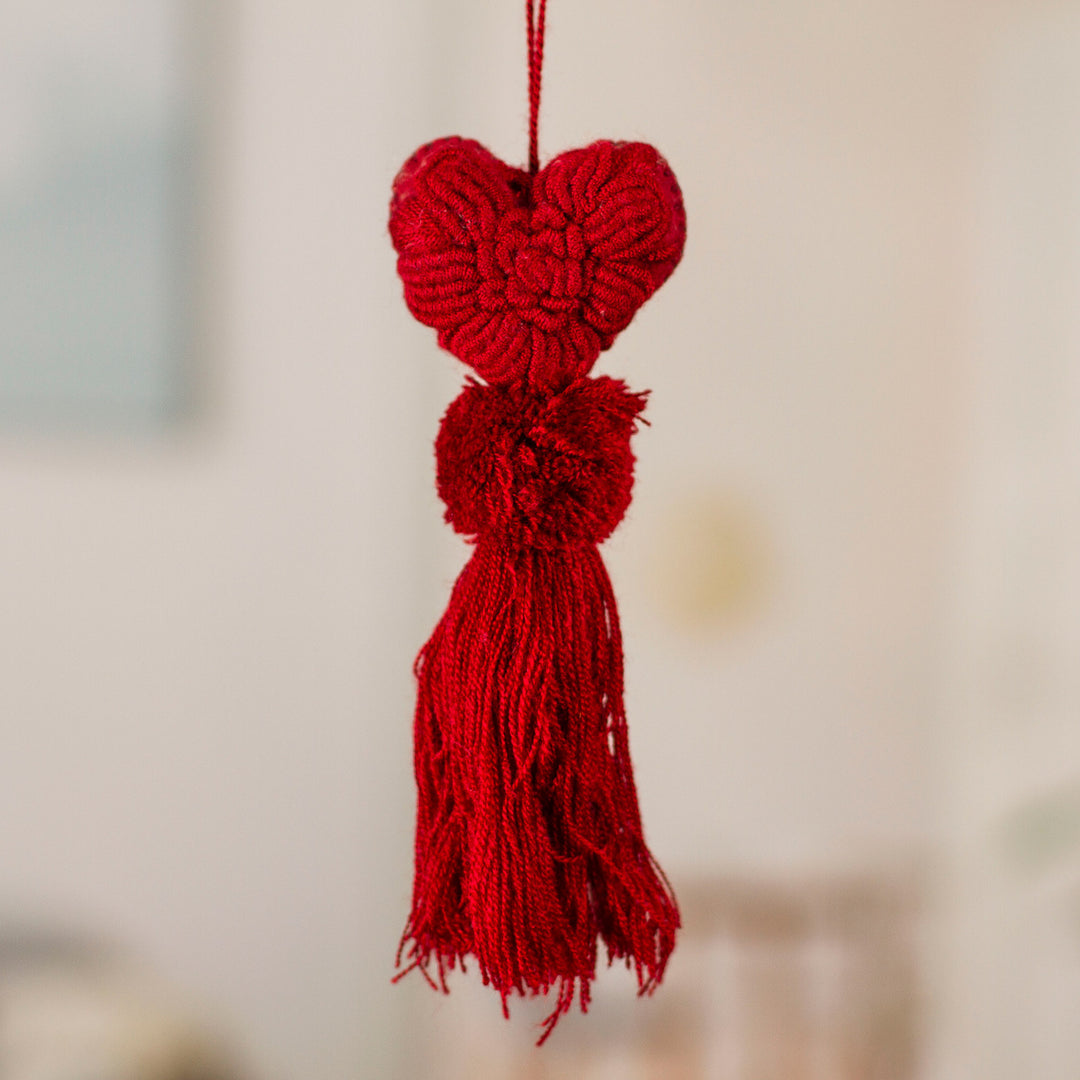 Little Heart in Garnet