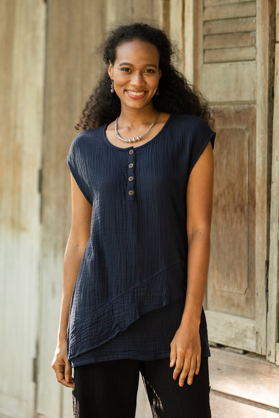 Fresh Air in Navy