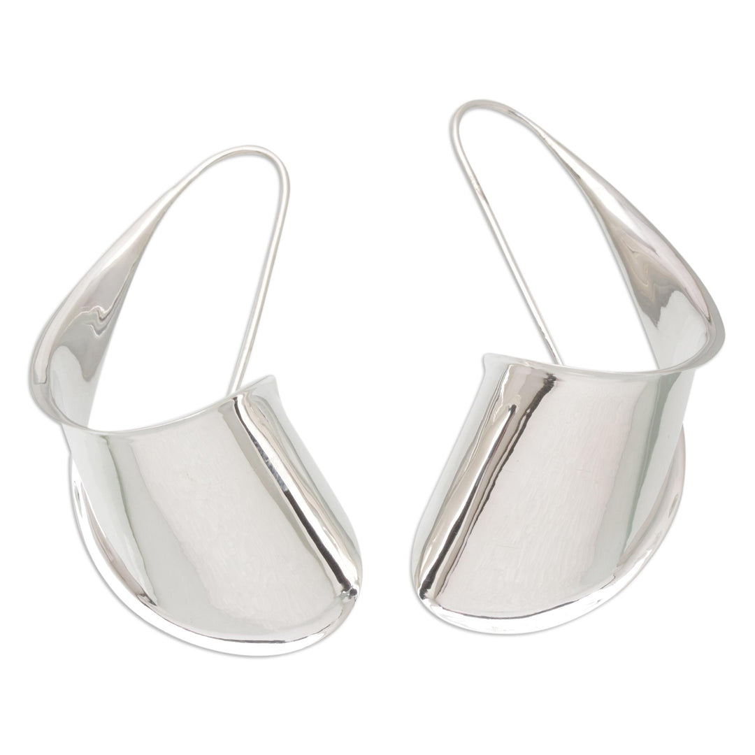 Sterling Silver Drop Earrings from Bali - Loud Rhythm