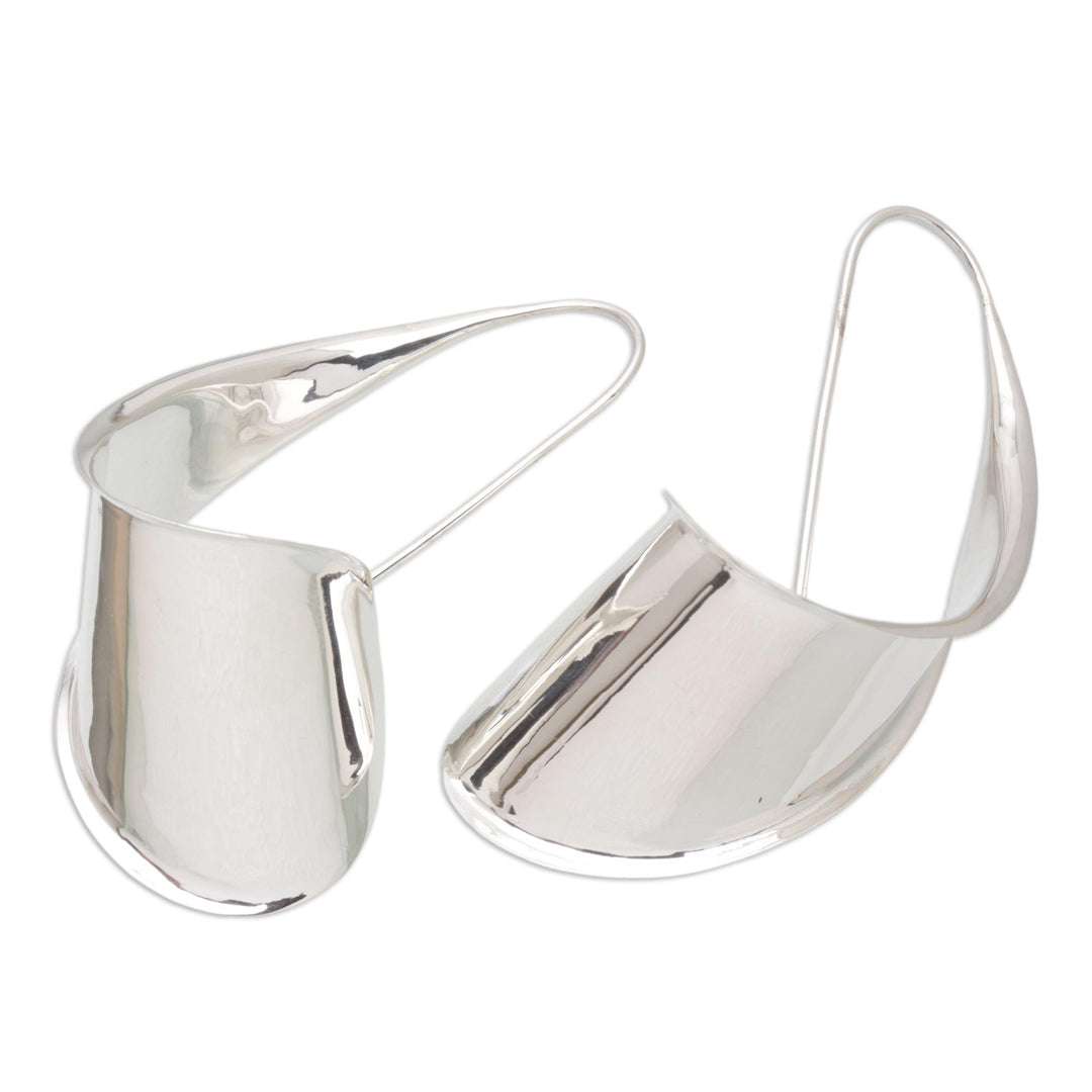 Sterling Silver Drop Earrings from Bali - Loud Rhythm