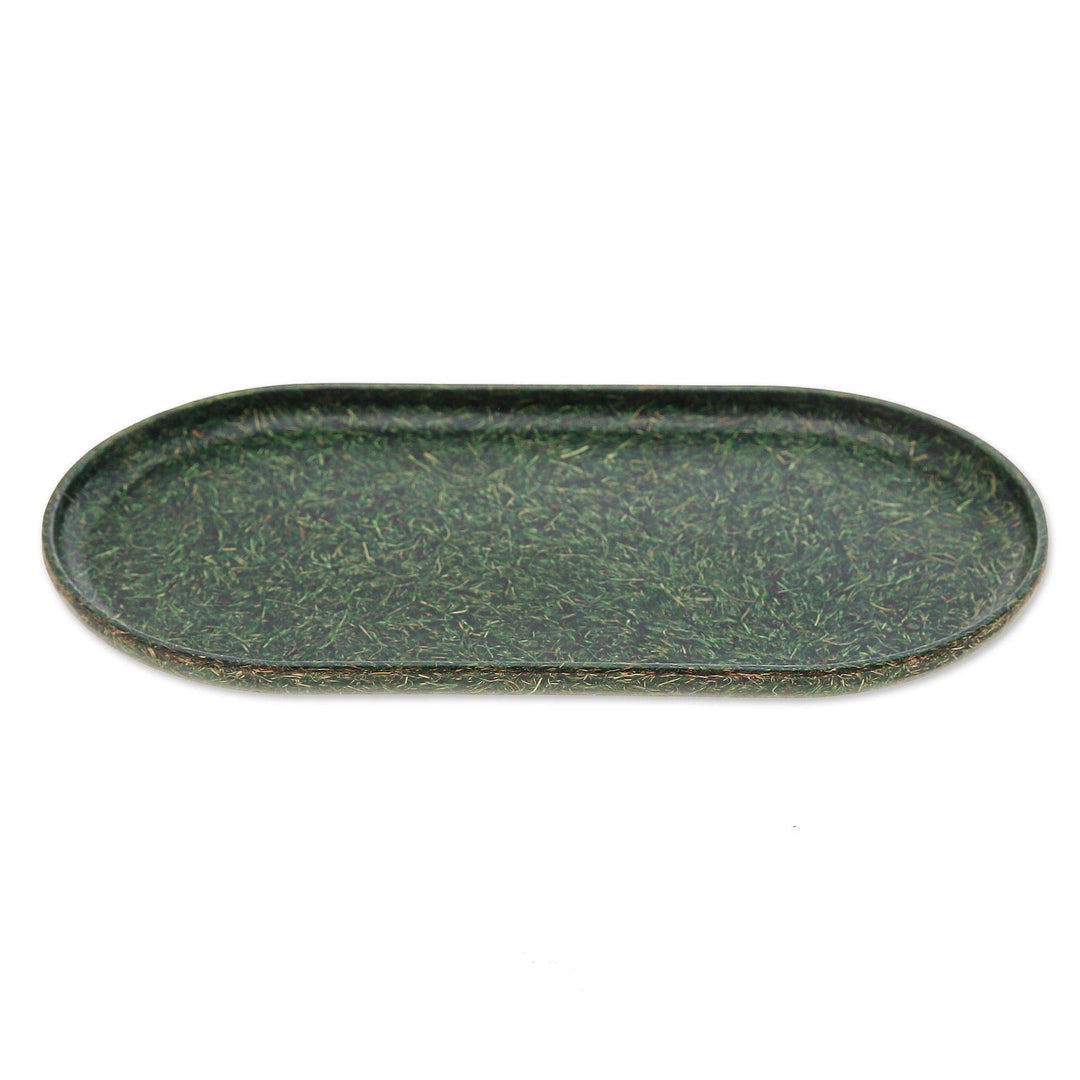 Green Recycled Coconut Fiber Bio-Composite Capsule Tray - Handy Green